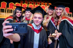 UCO Graduation day at QE Hall, Oldham 2023.